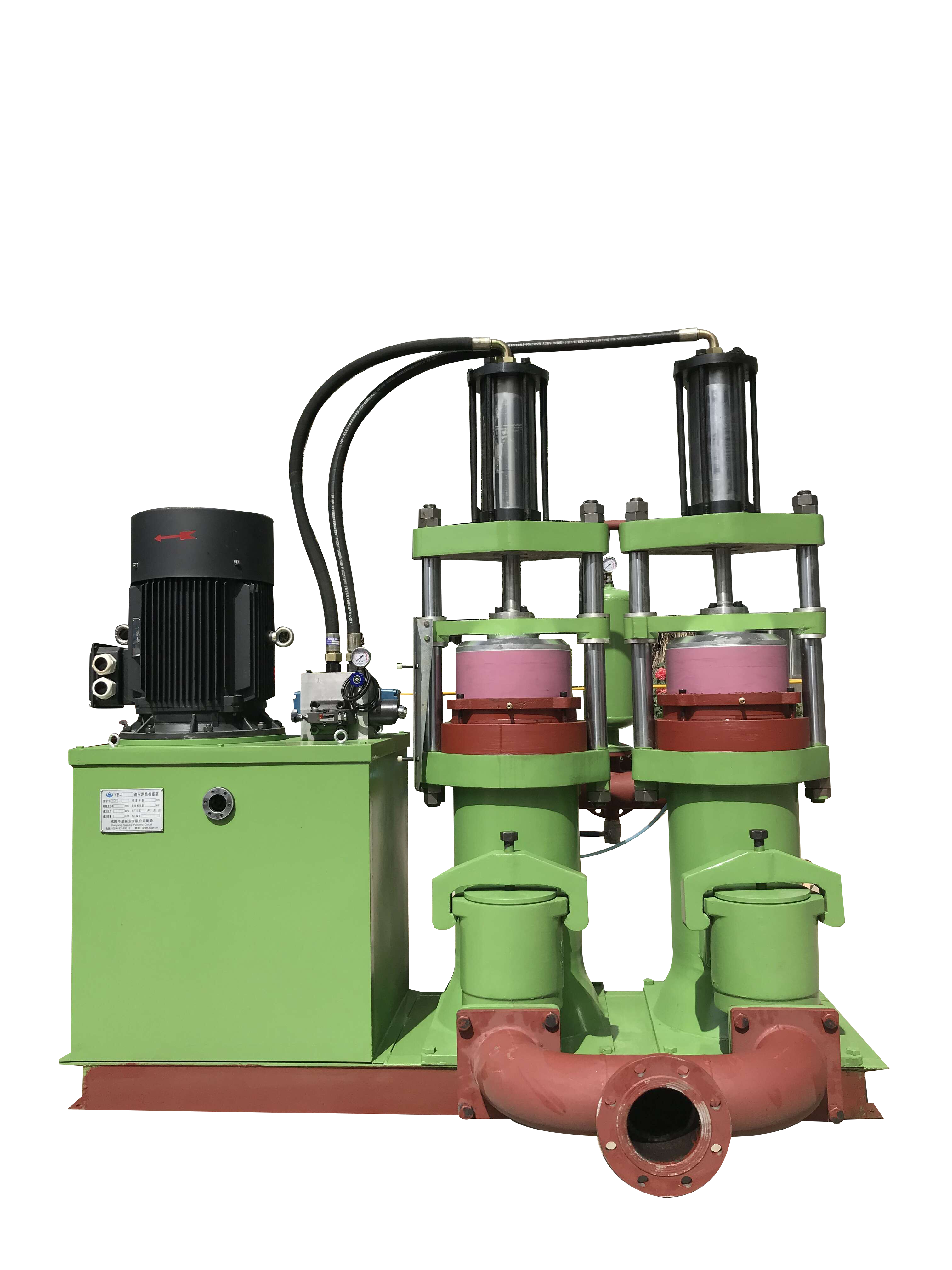 柱塞壓(ya)濾機泵(bèng)