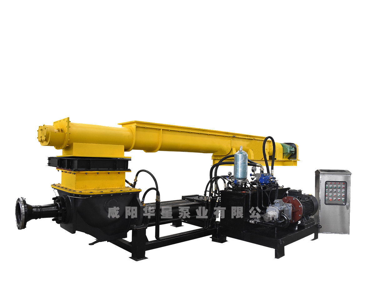 華星粘稠(chóu)物料輸送(song)泵現場工(gōng)作視頻