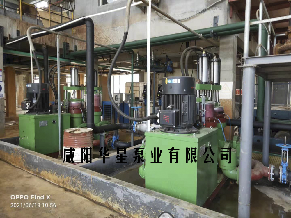 YB300-40柱塞泥漿泵(beng)市政污水處理現(xian)場