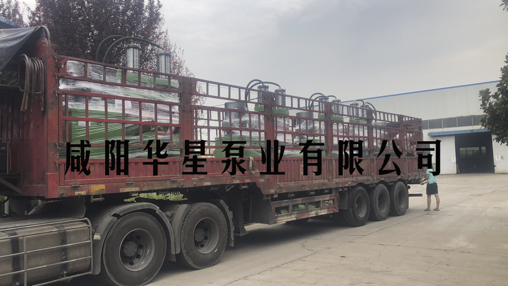 3台ybh400-100陶(tao)瓷柱塞(sai)泵發貨(huo)