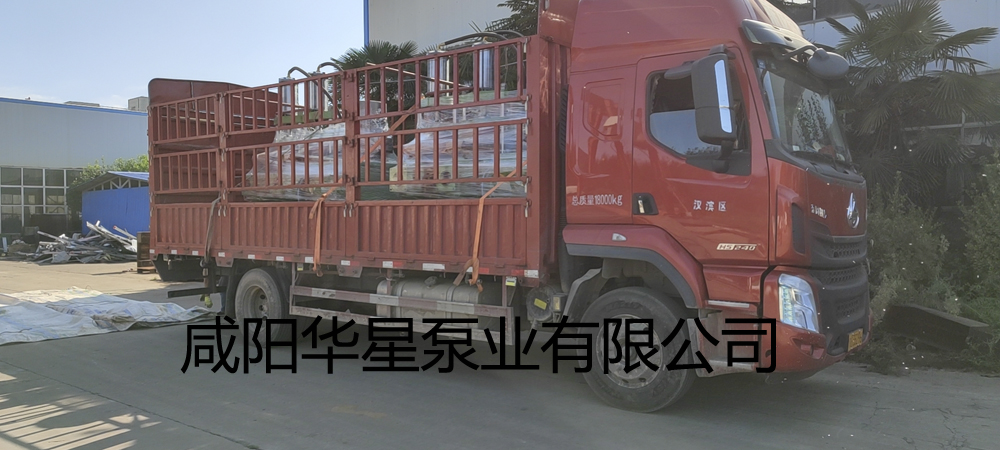 2台YB400-100陶瓷(cí)柱塞泵(bèng)發貨