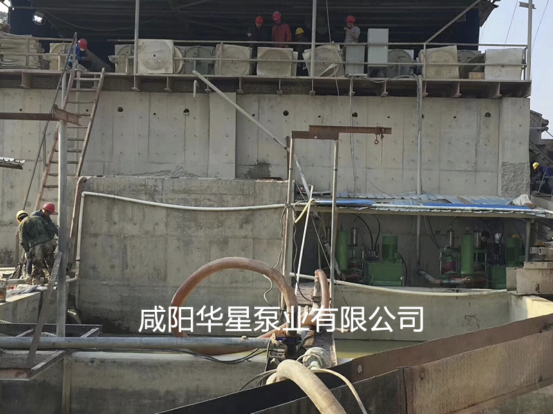 陶瓷(cí)柱塞泵(bèng)使用現(xian)場礦山(shan)開采尾(wei)礦處理(lǐ)