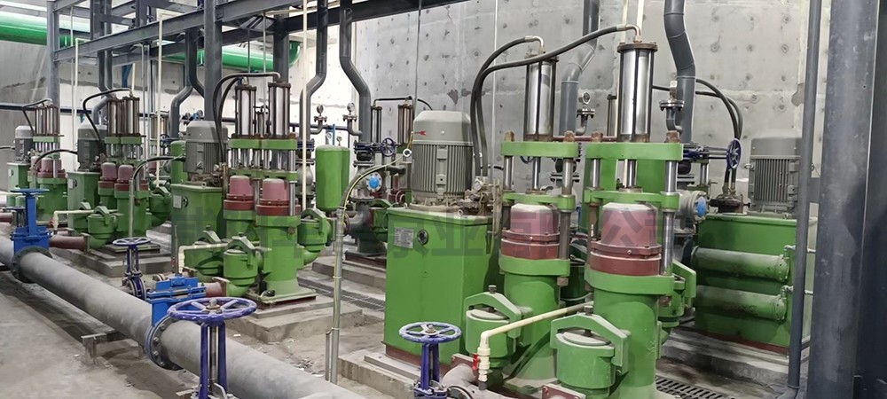 鹹陽柱塞(sai)泵洗煤廢(fèi)水處理客(ke)戶現場