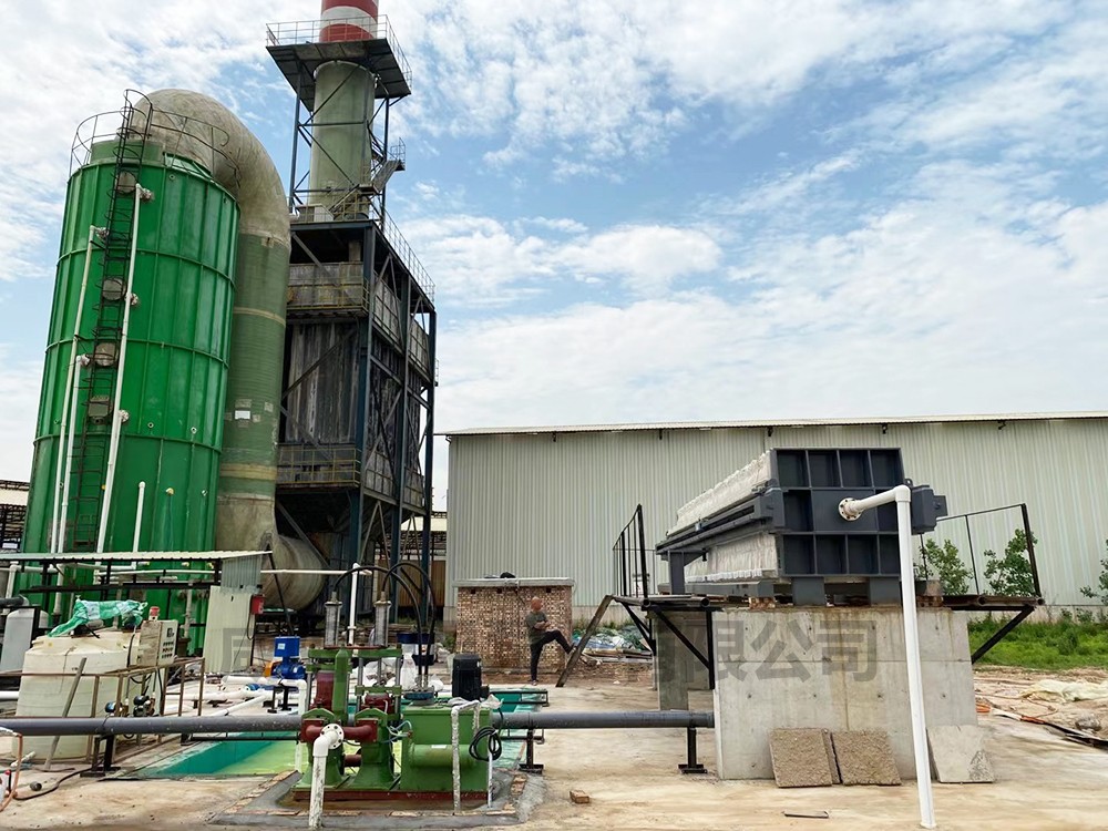 鹹陽柱塞(sai)泵在磚廠(chǎng)脫硫廢水(shuǐ)應用