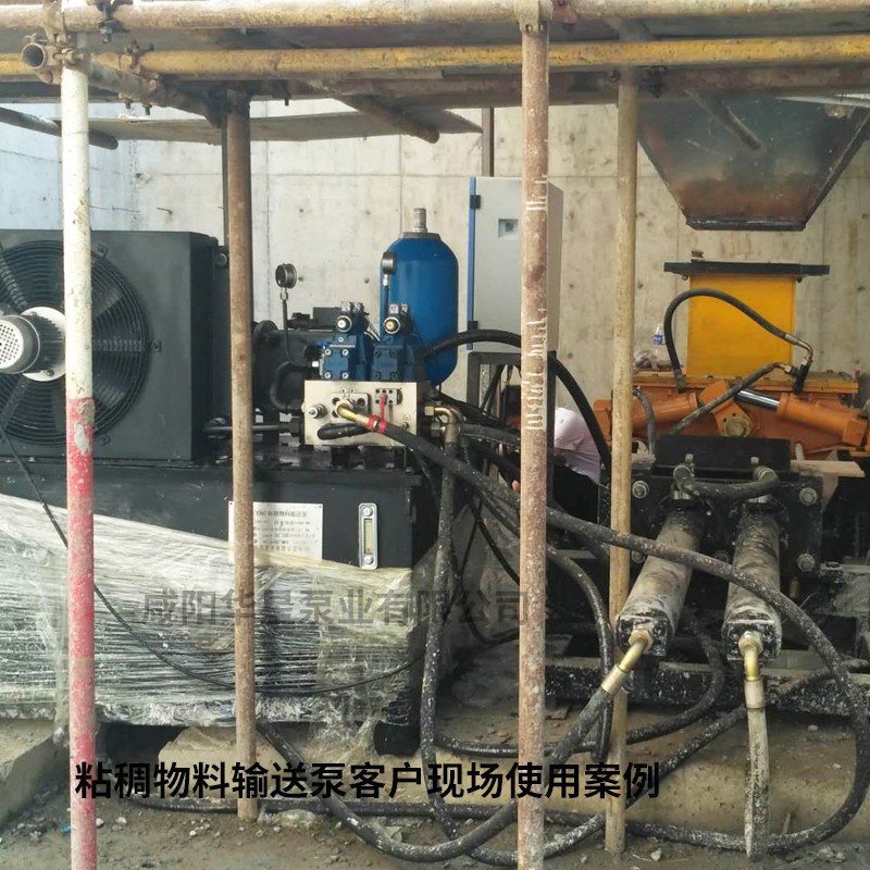 粘稠物料(liao)輸送泵客(ke)戶案例4