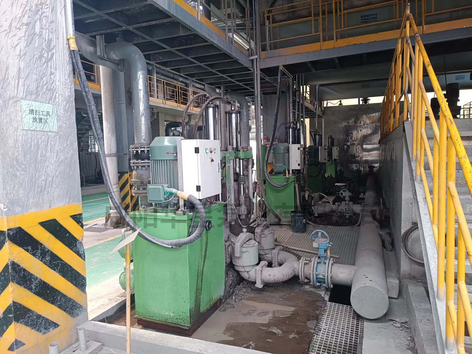 節(jie)能型陶(tao)瓷柱塞(sāi)泵使用(yong)現場